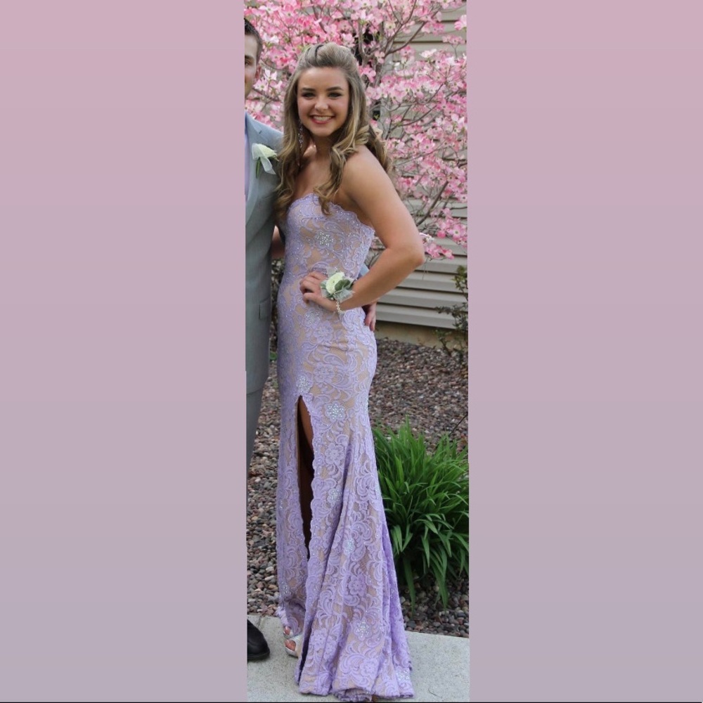 Jovani Lavender Prom Dress